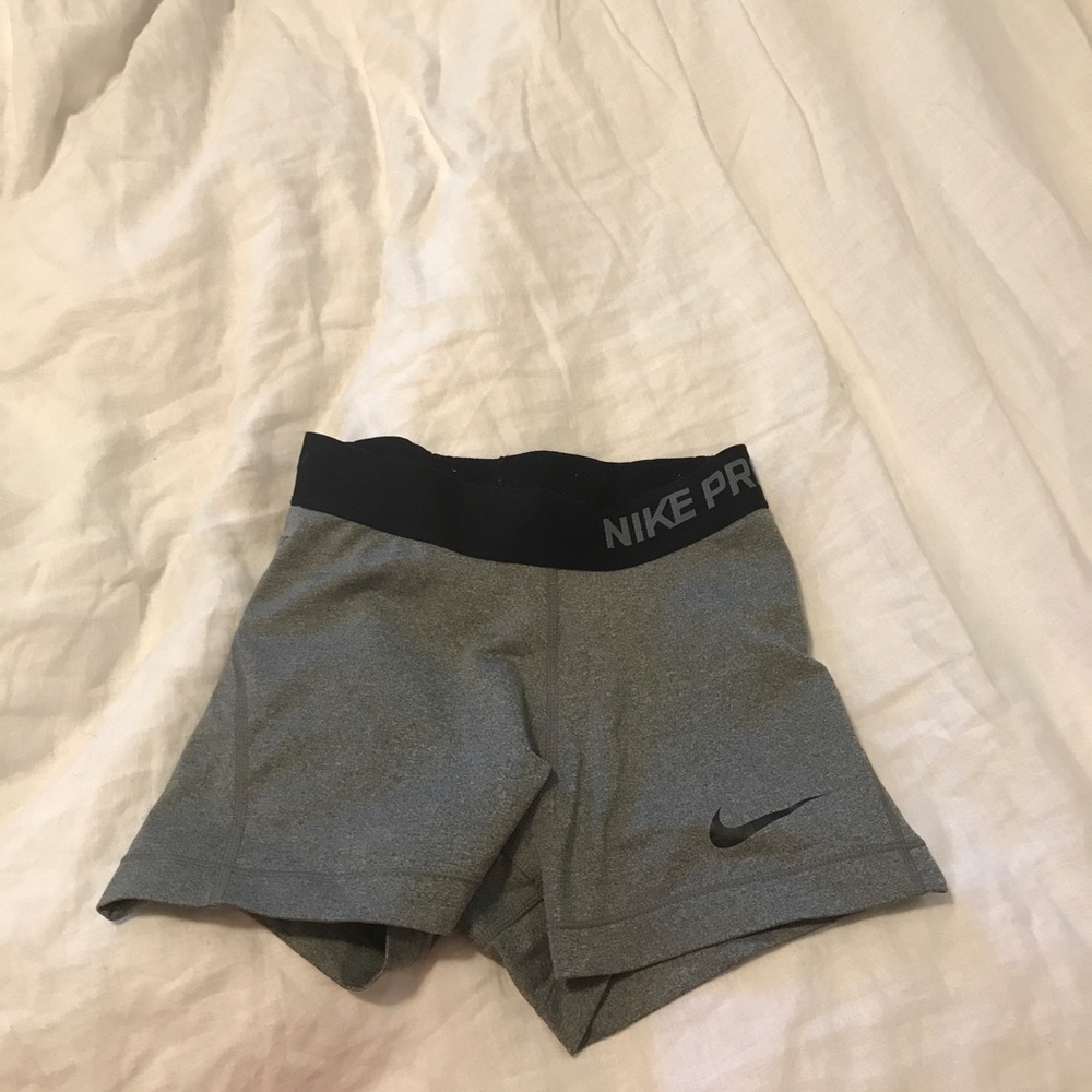 Nike pro spandex shorts